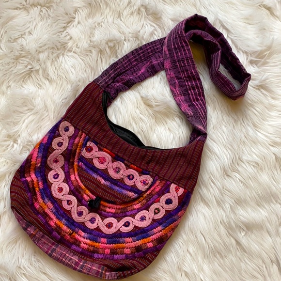 Handbags - 🤍🤍🤍🍊Boho Patchwork Hobo Bag
